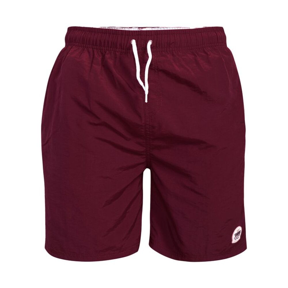 Duke Mens D555 Yarrow Kingsize Swim Shorts / Burgundy